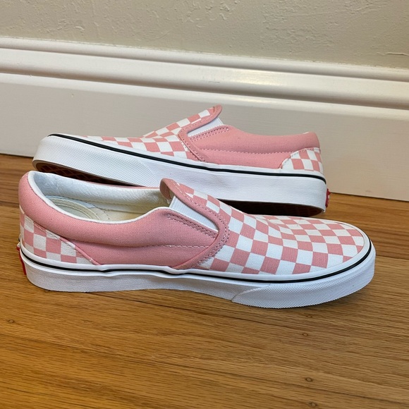 Vans Asher Pink and White Checkered Board - Picture 3 of 7